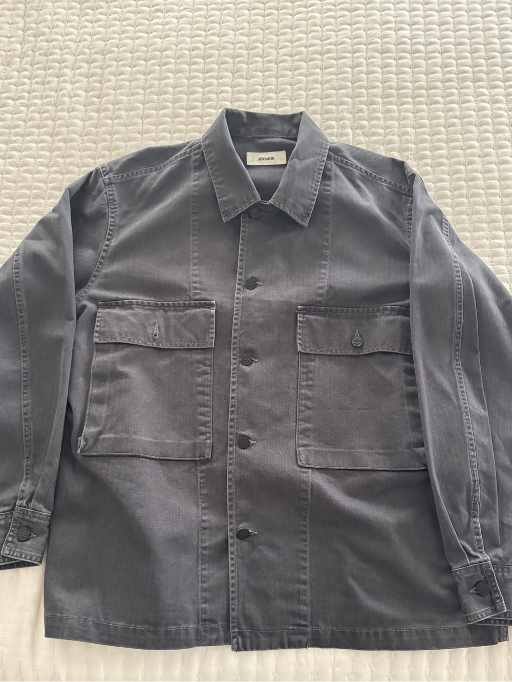 Buck Madon Omaha Flyweight Fatigue shirt Mineral Gray - XL. Wore one time.